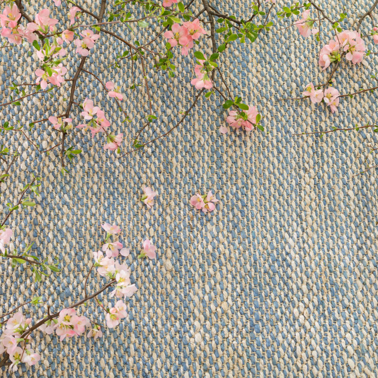 Dash and Albert Rugs Jacinto Handwoven Blue/Beige Area Rug Perigold